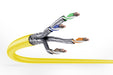 EAN 4016032455387 - Digitus DK-1743-A-VH-10-LD cable de red Amarillo Cat7a S/FTP (S-STP) imagen 4