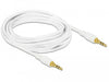 EAN 4043619855520 - DeLOCK 85552 cable de audio 3 m 3,5mm Blanco imagen 2