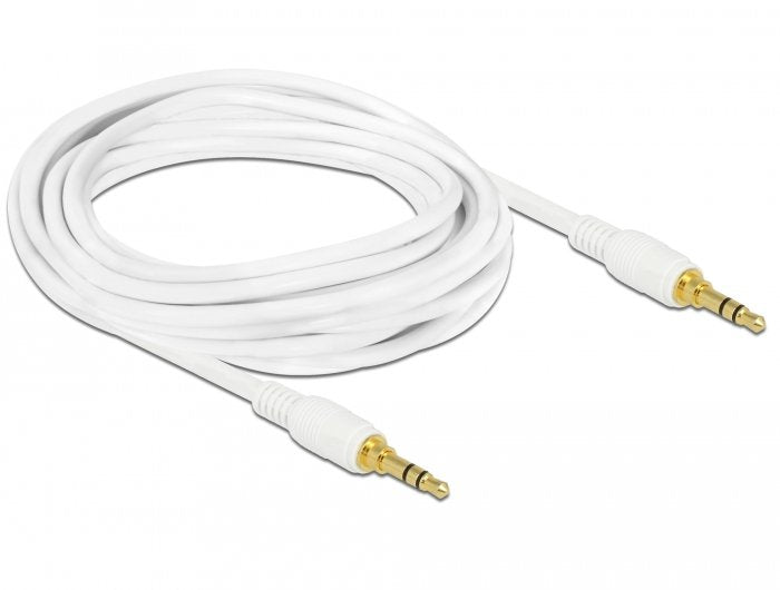 EAN 4043619855520 - DeLOCK 85552 cable de audio 3 m 3,5mm Blanco imagen 2