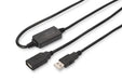 EAN 4016032306450 - Digitus DA-73101 cable USB 15 m USB A 0,48 Gbit/s Negro imagen 1