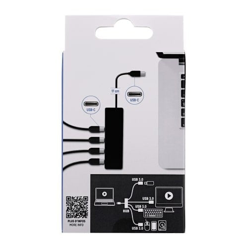 EAN 3303170117699 - T'nB TCHUB4USBC hub de interfaz USB Tipo C 5000 Mbit/s imagen 5