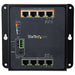 EAN 65030871112 - StarTech.com IES81GPOEW switch Gigabit Ethernet (10/100/1000) Energía sobre Ethernet (PoE) Negro imagen 3