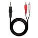 EAN 8433281001107 - Nanocable 10.24.0305 cable de audio 5 m 3,5mm 2 x RCA Negroimagen 3)