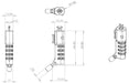 EAN 5704174941668 - eSTUFF GLB220302 cable antirrobo Negro 1,8 m imagen 3