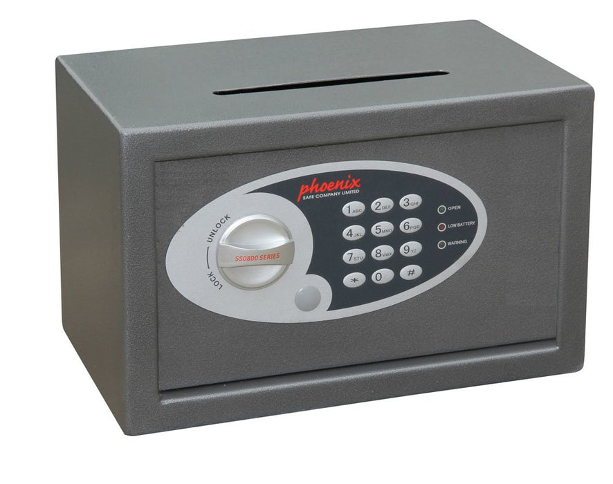 EAN 5032548003439 - Phoenix Safe Co. Vela SS0801ED 10 L Acero Grafito imagen 2