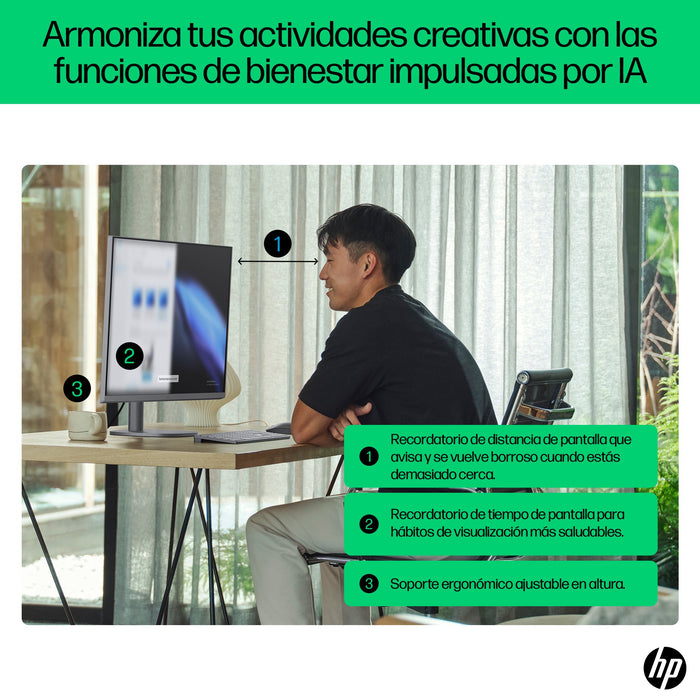 EAN 0199642227309 - HP OmniStudio X 32-c0022ns PC Intel Core Ultra 5 125H 80 cm (31.5") 3840 x 2160 Pixeles PC todo en uno 16 imagen 9