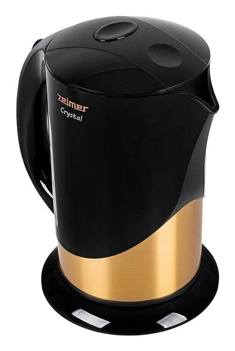 EAN 5908269356027 - Zelmer ZCK7630 Crystal Gold tetera eléctrica 1,7 L 2200 W Oro, Negro imagen 4