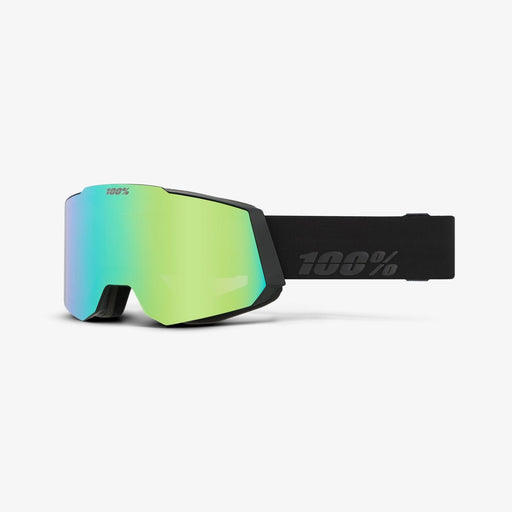 EAN 196261024388 - 100% SNOWCRAFT Goggle gafas de esquí Negro Unisex Verde, Espejo, Turquesa Lente cilíndrica (plana) imagen 1