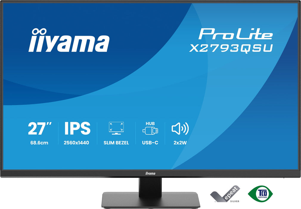 EAN 4948570126767 - iiyama ProLite X2793QSU-B1 pantalla para PC 68,6 cm (27") 2560 x 1440 Pixeles Quad HD LED Negro imagen 2