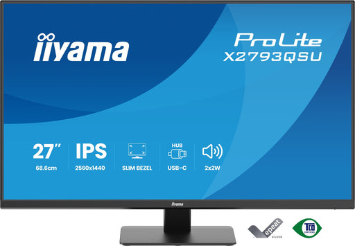 EAN 4948570126767 - iiyama ProLite X2793QSU-B1 pantalla para PC 68,6 cm (27") 2560 x 1440 Pixeles Quad HD LED Negro imagen 2