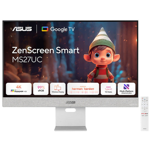 EAN 4711387634561 - ASUS ZenScreen Smart Monitor MS27UC pantalla para PC 68,6 cm (27") 3840 x 2160 Pixeles 4K Ultra HD LCD Gr imagen 1