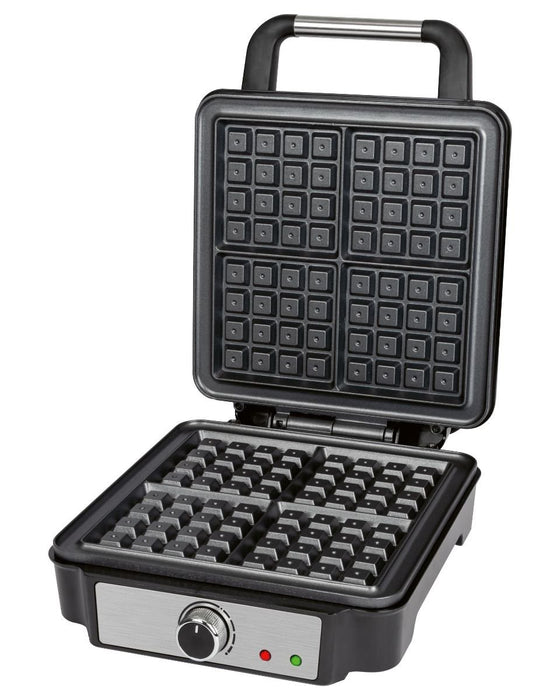 EAN 4006160124101 - ProfiCook PC-WA 1241 4 barquillo(s) 1200 W Negro, Acero inoxidable imagen 2