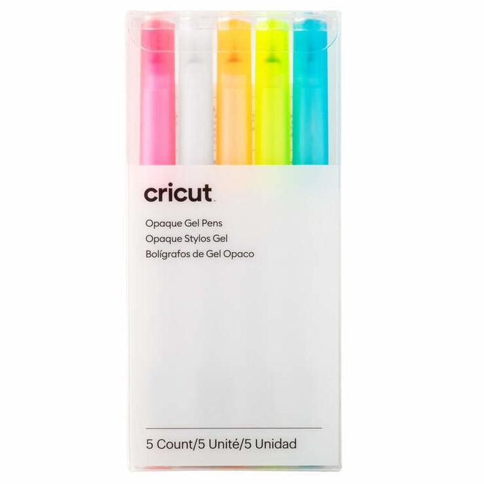 EAN 0093573046919 - Cricut Opaque marcador 5 pieza(s) Azul, Naranja, Rosa, Blanco, Amarillo imagen 1