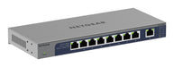 EAN 0606449168396 - NETGEAR GS108MX-100EUS switch No administrado L2 Gigabit Ethernet (10/100/1000) Montaje en pared/escritor imagen 6