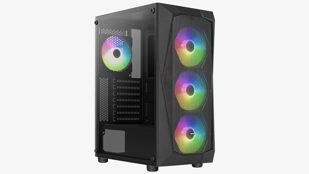 EAN 4711099472338 - Aerocool Falcon ARGB Midi Tower Negro imagen 4