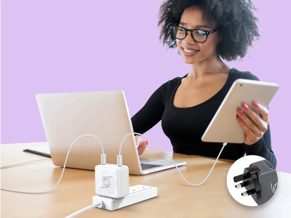 EAN 4711289503200 - AVerMedia GC313 Universal Blanco Corriente alterna Carga rápida Interior imagen 4