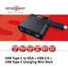 EAN 5706998781116 - CLUB3D CSV-1532 base para portátil y replicador de puertos Alámbrico USB 3.2 Gen 1 (3.1 Gen 1) Type-C Neg imagen 2