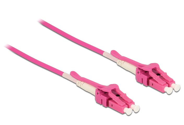 EAN 4043619851362 - DeLOCK 85136 Cable de fibra óptica e InfiniBand 10 m LC Rosa imagen 1