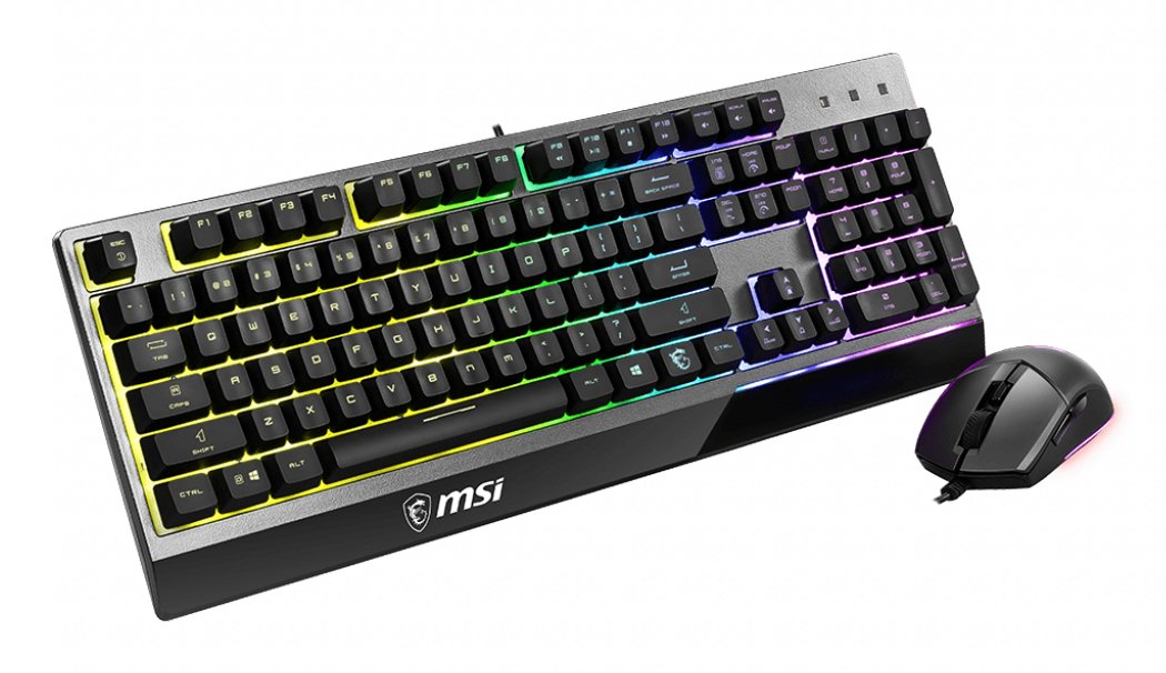 EAN 4719072648053 - MSI S11-04DE601-CLA teclado Ratón incluido Juego USB QWERTZ Alemán Negro imagen 3