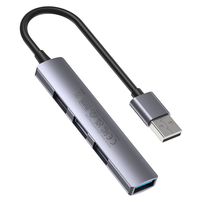 EAN 4894160050090 - UNITEK H1208A hub de interfaz USB 3.2 Gen 1 (3.1 Gen 1) Type-A 5000 Mbit/s Gris imagen 4