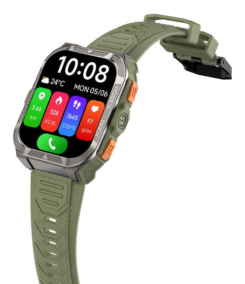 EAN 6931548324072 - Blackview W80 Pro 4,85 cm (1.91") TFT Digital 280 x 320 Pixeles Pantalla táctil Verde, Plata GPS (satélit imagen 8