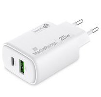 EAN 4260664878414 - MediaRange MRMA112-2 cargador de dispositivo móvil Smartphone, Tableta Blanco Corriente alterna Carga ráp imagen 3
