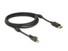 EAN 4043619837229 - DeLOCK 83722 cable DisplayPort 2 m Mini DisplayPort Negro imagen 2