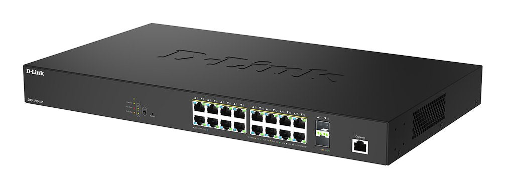 EAN 790069476655 - D-Link DMS-1250-18P/E switch Gestionado L2 2.5G Ethernet (100/1000/2500) Energía sobre Ethernet (PoE) Negr imagen 3