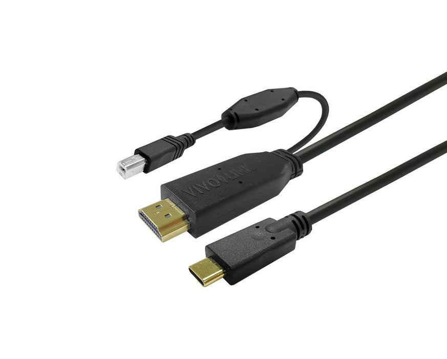 EAN 5715063066102 - Vivolink PROUSBCHDMIUSBB5 cable USB USB 3.2 Gen 1 (3.1 Gen 1) 5 m USB C Negro imagen 1