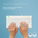EAN 8719274491729 - R-Go Tools RGOCOUSWDWH teclado Oficina USB Inglés imagen 10