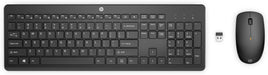EAN 5715063756638 - HP 235 WIRELESS MOUSE KB COMBO-BELG teclado Ratón incluido Oficina RF inalámbrico Negro imagen 1