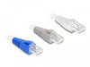 EAN 4043619669752 - DeLOCK 66975 conector Azul, Transparente, Blanco imagen 7