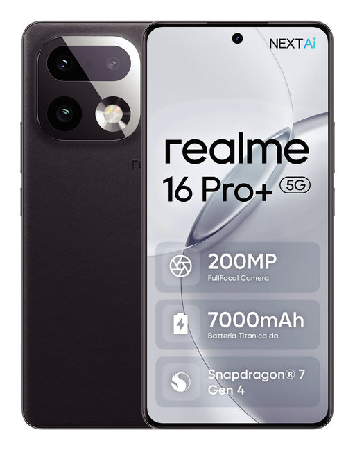 EAN 6941764482890 - realme 16 Pro+ 17,3 cm (6.8") 5G USB Tipo C 12 GB 512 GB 7000 mAh Gris imagen 2