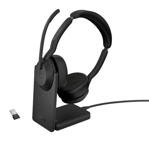 EAN 5706991027594 - Jabra Evolve2 55 Auriculares Inalámbrico y alámbrico Diadema Oficina/Centro de llamadas Bluetooth Base de imagen 1