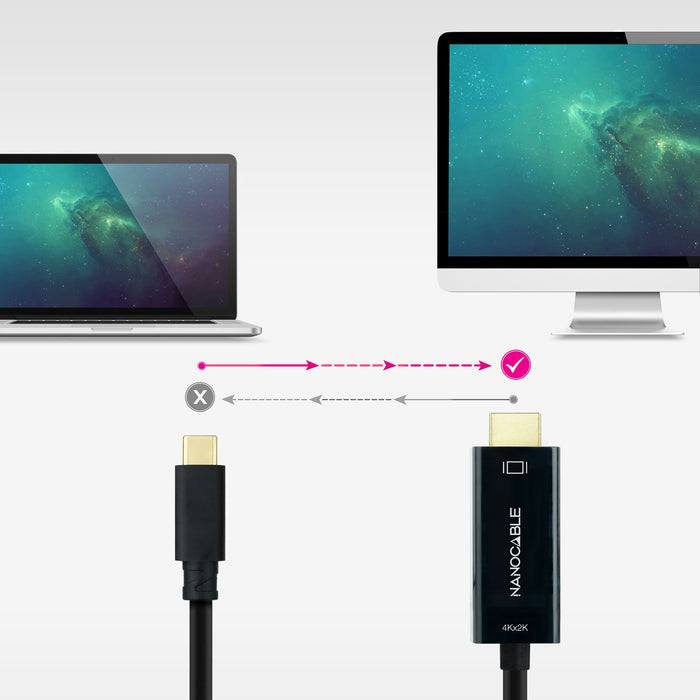 EAN 8433281015470 - Nanocable 10.15.5135 adaptador de cable de vídeo USB Tipo C imagen 4