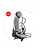 EAN 5903796013313 - Huzaro Force 7.9 Silla para videojuegos de PC Asiento (de seguridad) de butaca Gris imagen 3