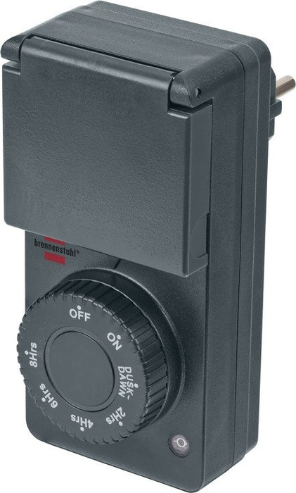 EAN 4007123667253 - Brennenstuhl 1506120 contador eléctrico Negro Temporizador diario imagen 1