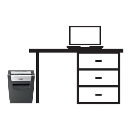 EAN 5028252523240 - Rexel Momentum X410 triturador de papel Corte en partículas Negro, Gris imagen 7