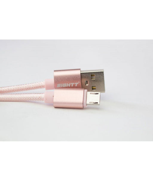 EAN 8425402168639 - Eightt ECM-1P cable USB USB 2.0 1 m USB A Micro-USB B Rosa imagen 2