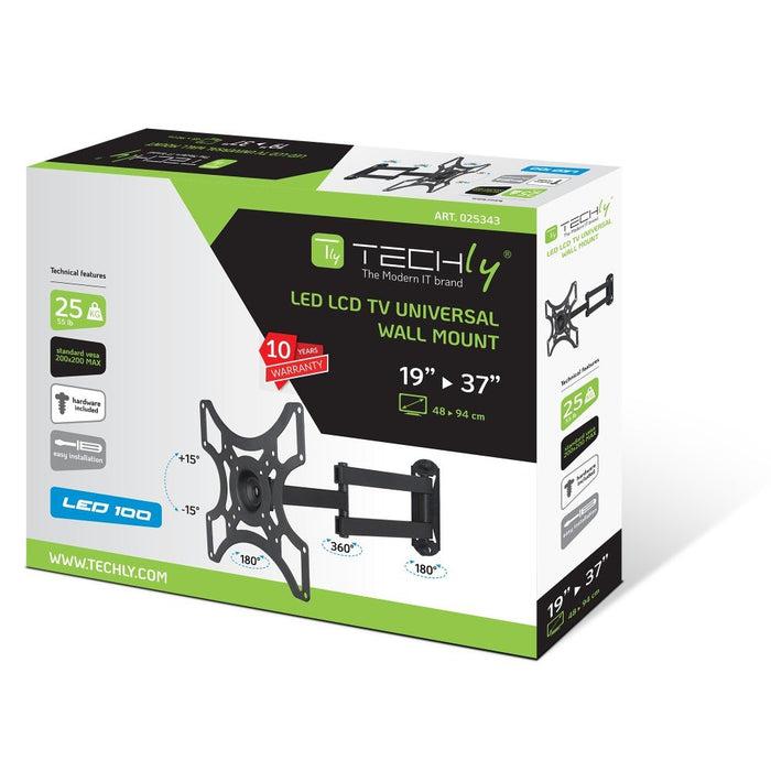 EAN 8054529025343 - Techly ICA-LCD 2923B soporte para TV 94 cm (37") Negro imagen 2