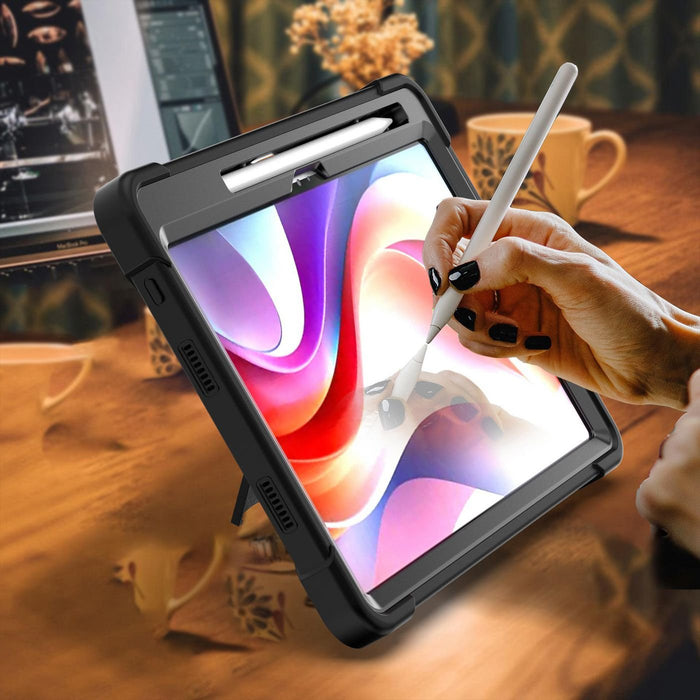 EAN 5715328300262 - eSTUFF Lenovo Tab K12 TAMPA Defender without built-in screen protector. Black Negro imagen 4