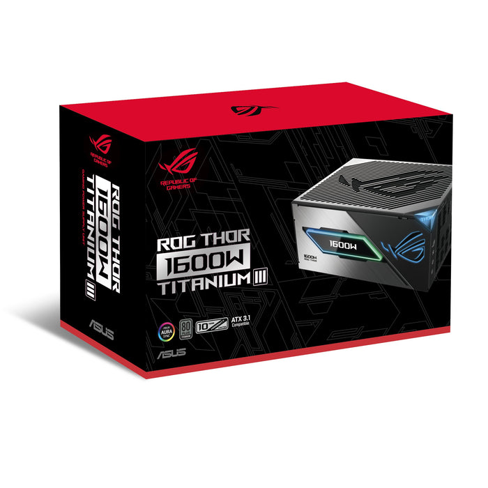 EAN 4711387610299 - ASUS ROG -THOR-1600T3-GAMING unidad de fuente de alimentación 1600 W 20+4 pin ATX ATX Gris imagen 17