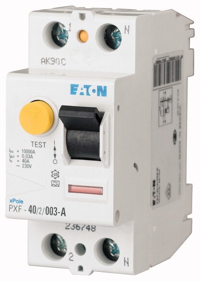 EAN 4015082367480 - Eaton PXF-40/2/003-A corta circuito Interruptor diferencial imagen 1