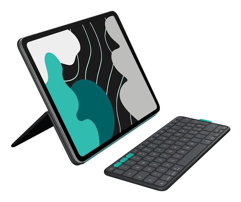 EAN 5099206131576 - Logitech Flip Folio QWERTY Internacional de EE.UU. Bluetooth Grafito imagen 1