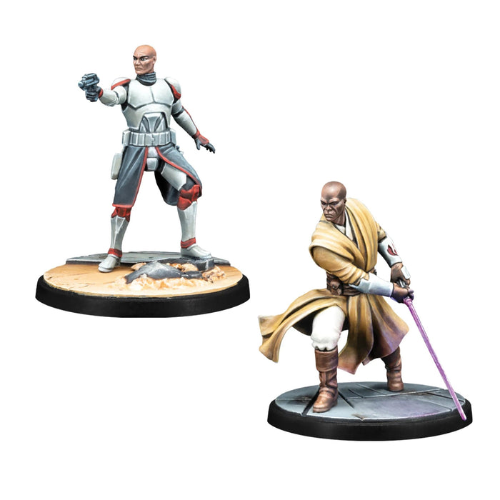 EAN 0841333122362 - Asmodee Star Wars: Shatterpoint - This Party's Over: Mace Windu Squad Pack Figura imagen 4