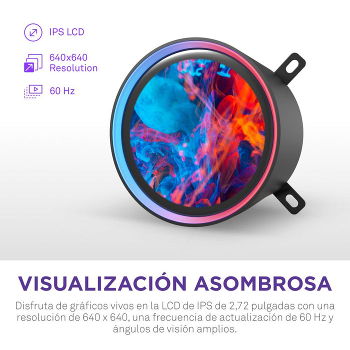 EAN 5056547204185 - NZXT Kraken Elite 360 RGB Procesador Sistema de refrigeración líquida todo en uno 12 cm Negro 1 pieza(s) imagen 8