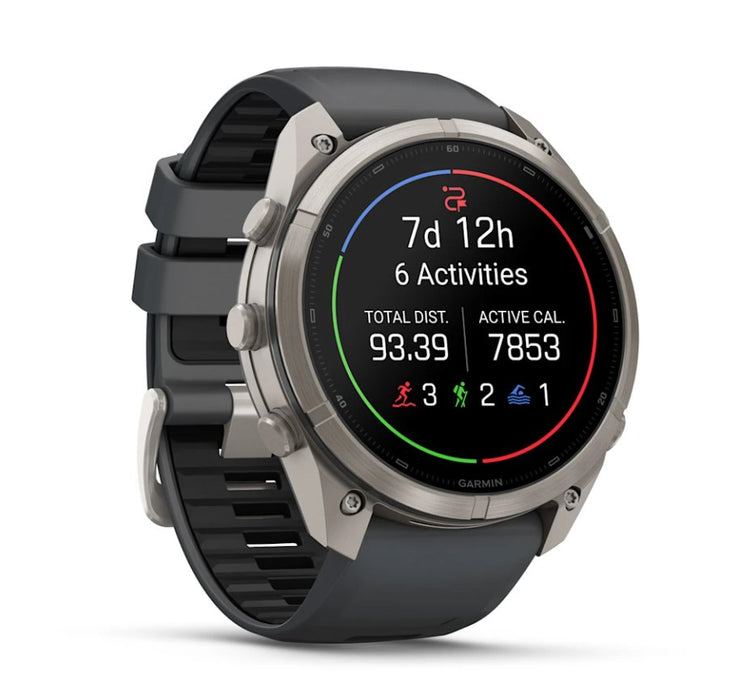 EAN 753759370312 - Garmin fēnix 9 Pro 3,81 cm (1.5") AMOLED 51 mm Digital 466 x 466 Pixeles Pantalla táctil 4G Titanio Wifi G imagen 2