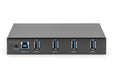 EAN 4016032490470 - Digitus DA-70257 hub de interfaz USB 3.2 Gen 1 (3.1 Gen 1) Type-B 5000 Mbit/s Negro imagen 4