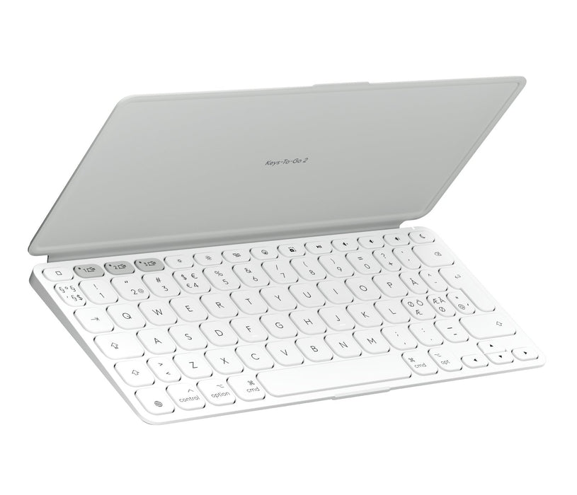 EAN 5099206125940 - Logitech 920-013015 teclado para móvil QWERTY Nórdico Bluetooth Blanco imagen 2