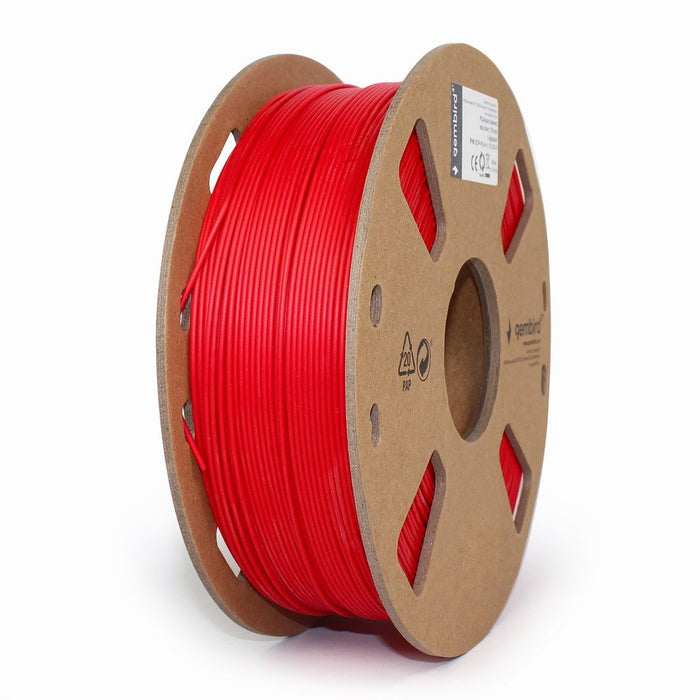 EAN 8716309088572 - Gembird 3DP-PLA1.75-01-R material de impresión 3d Ácido poliláctico (PLA) Rojo 1,4 kg imagen 2